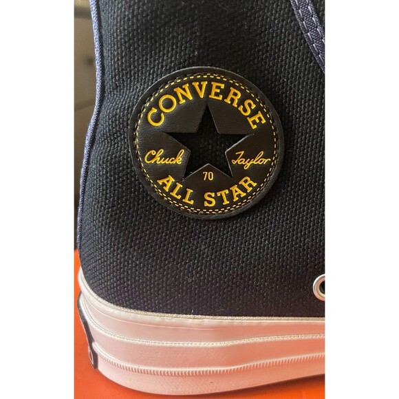 Converse Chuck 70 Varsity High Black Recycled Canvas M 6.5 W 8.5 - Picture 7 of 14